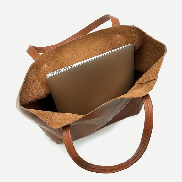 J Crew The Carry All Tote Monogram SLS - Picture 6 of 7